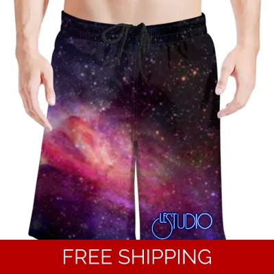 Le Studio PLanet Caravan Beach Shorts